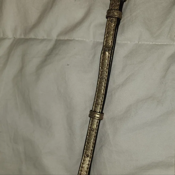 Michael Kors Gold Crossbody Bag - Picture 6 of 10